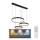 Globo - LED ljusreglerad ljuskrona på textilsladd LED/55W/230V 2700-6000K + fjärrkontroll