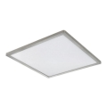 Globo - LED ljusreglerad taklampa till badrum LED/18W/230V 29,4x29,4 cm IP44 matt krom