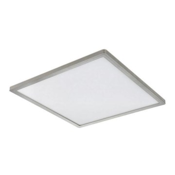 Globo - LED ljusreglerad taklampa till badrum LED/18W/230V 29,4x29,4 cm IP44 matt krom