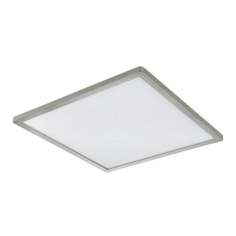 Globo - LED ljusreglerad taklampa till badrum LED/18W/230V 29,4x29,4 cm IP44 matt krom