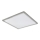 Globo - LED ljusreglerad taklampa till badrum LED/18W/230V 29,4x29,4 cm IP44 matt krom