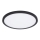 Globo - LED ljusreglerad taklampa till badrum LED/18W/230V diameter 29,4 cm IP44 svart