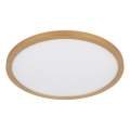 Globo - LED ljusreglerad taklampa till badrum LED/24W/230V 3000K IP44 diameter 42 cm mässing