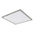 Globo - LED ljusreglerad taklampa till badrum LED/24W/230V 42x42 cm IP44 matt krom