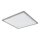 Globo - LED ljusreglerad taklampa till badrum LED/24W/230V 42x42 cm IP44 matt krom