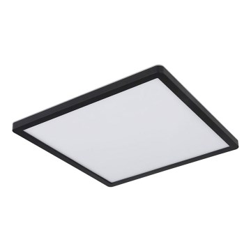 Globo - LED ljusreglerad taklampa till badrum LED/24W/230V 42x42 cm IP44 svart