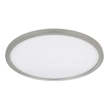 Globo - LED ljusreglerad taklampa till badrum LED/24W/230V diameter 42 cm IP44 matt krom