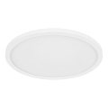 Globo - LED ljusreglerad taklampa till badrum LED/24W/230V diameter 42 cm IP44 vit