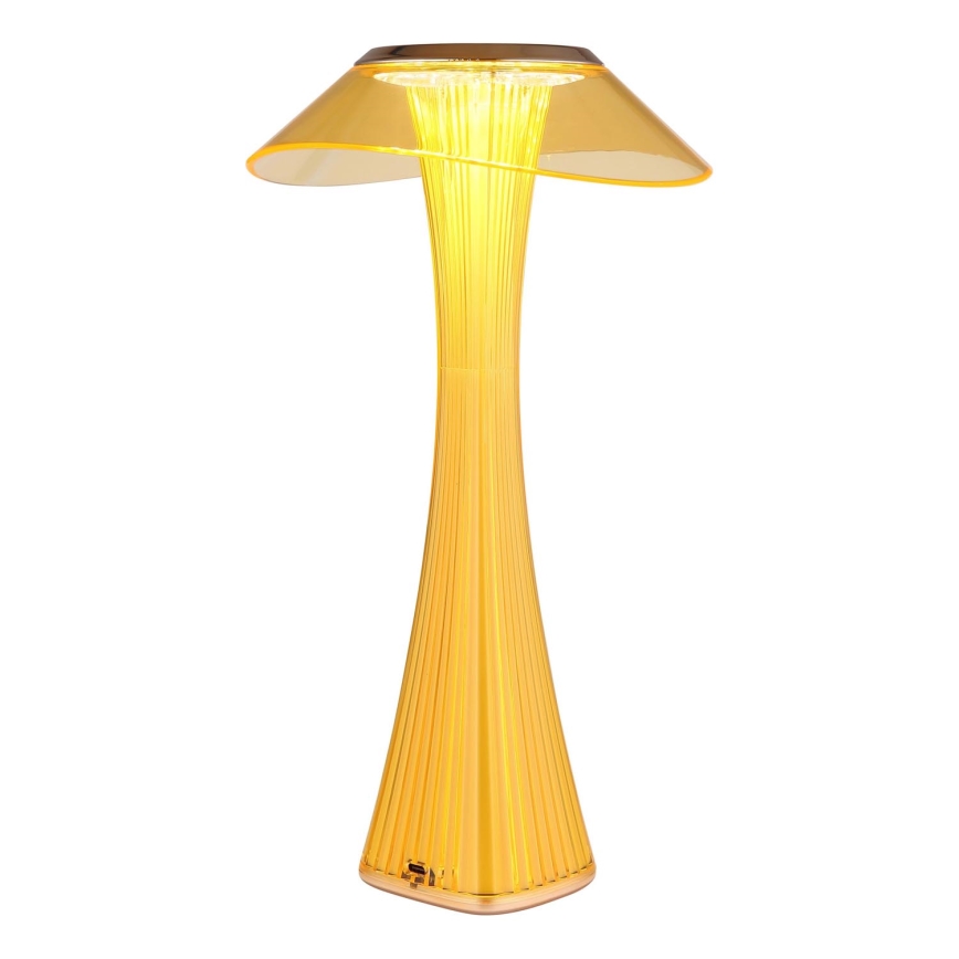 Globo - LED Ljusreglerad uppladdningsbar bordslampa LED/2,5W/3,7V 1200mAh 2700K/4500K/6500K guld