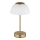 Globo - LED Ljusreglerad uppladdningsbar bordslampa LED/2,5W/5V 1800mAh 2700K/4000K/6500K mässing