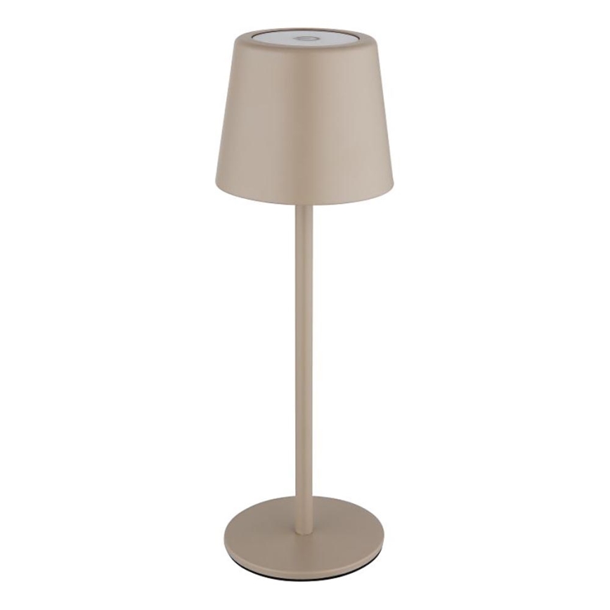 Globo - LED Ljusreglerad utomhus beröring bordslampa LED/2W/5V 3000/4000/6000K 2200 mAh IP44 grädde