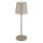 Globo - LED Ljusreglerad utomhus beröring bordslampa LED/2W/5V 3000/4000/6000K 2200 mAh IP44 grädde