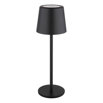 Globo - LED Ljusreglerad utomhus beröring bordslampa LED/2W/5V 3000/4000/6000K 2200 mAh IP44 svart