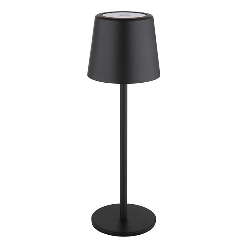 Globo - LED Ljusreglerad utomhus beröring bordslampa LED/2W/5V 3000/4000/6000K 2200 mAh IP44 svart