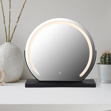 Globo - LED Ljusreglerad vägg spegel med en bakgrundsbelyst LED/10W/230V 2700/4000/6500K 12x48,5 cm