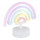 Globo - LED Neon bord dekoration LED/2W/3xAA regnbåge