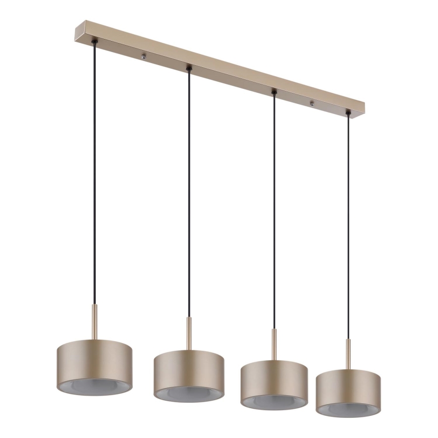 Globo - LED-pendel på vajer LED/40W/230V 3000K beige