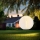 Globo - LED Pendellampa med solceller LED/0,5W/3V IP44 vit