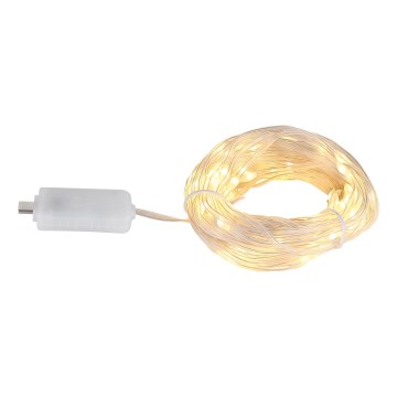 Globo - LED-remsa 50xLED/0,06W/5V 5 m 8 funktioner
