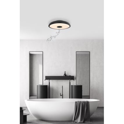 Globo - LED RGBW Dimbar badrumsbelysning med en högtalare LED/18W/230V 3000-6500K IP44 + fjärrkontroll