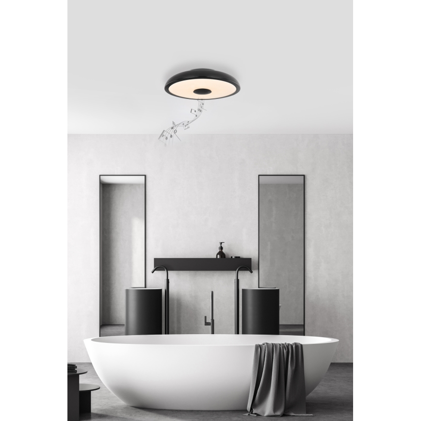 Globo - LED RGBW Dimbar badrumsbelysning med en högtalare LED/18W/230V 3000-6500K IP44 + fjärrkontroll