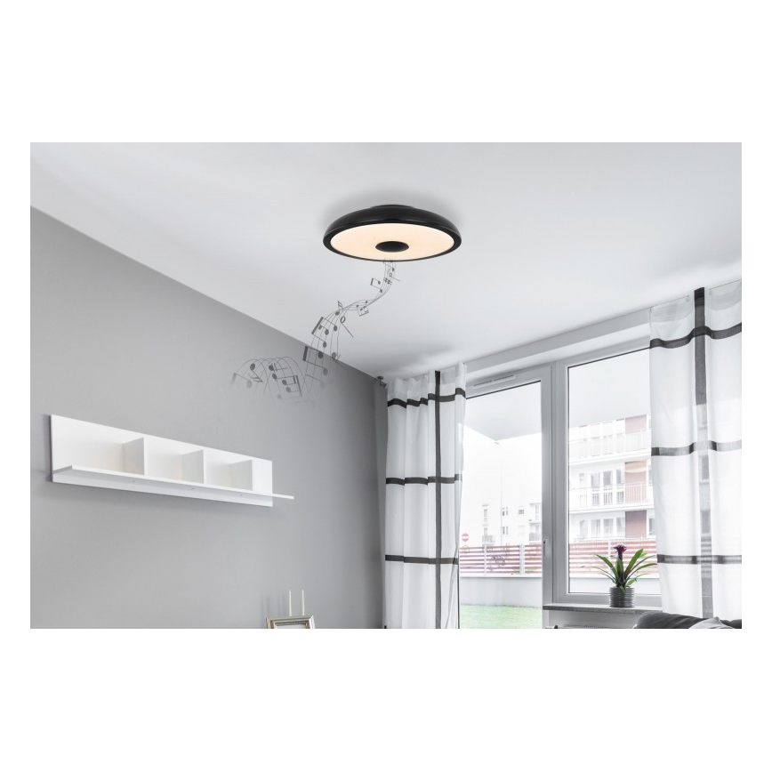 Globo - LED RGBW Dimbar badrumsbelysning med en högtalare LED/18W/230V 3000-6500K IP44 + fjärrkontroll