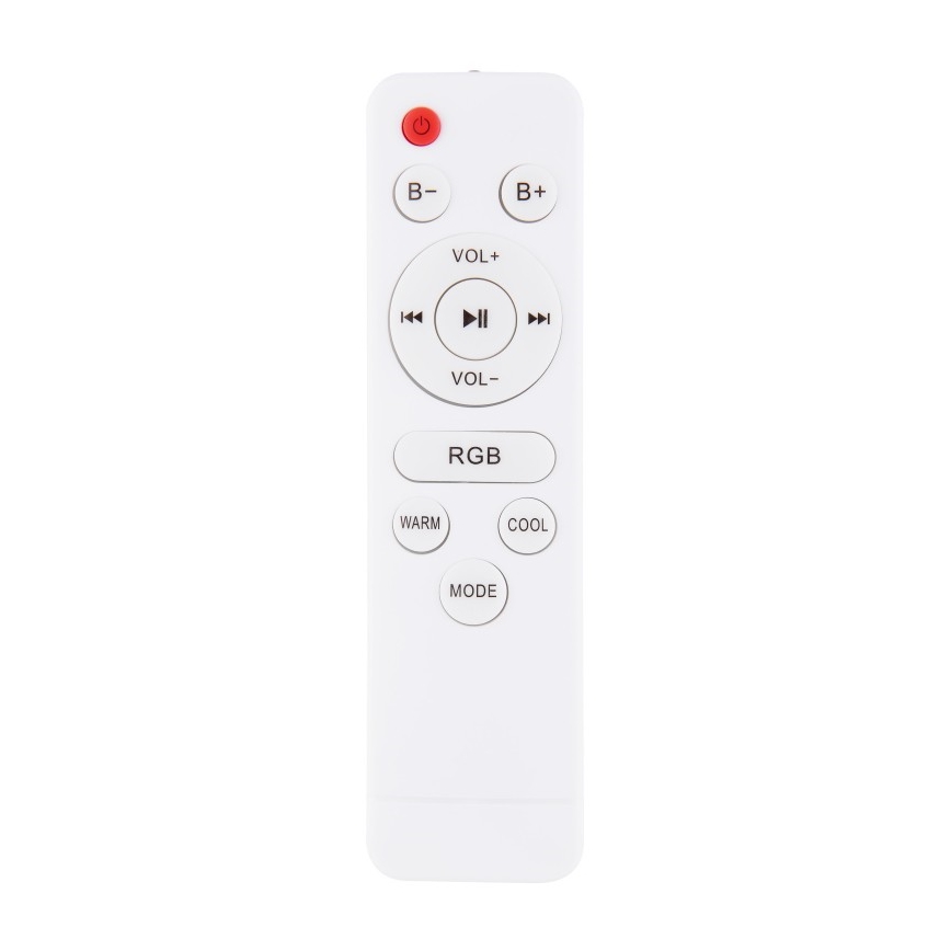 Globo - LED RGBW Dimbar badrumsbelysning med en högtalare LED/18W/230V 3000-6500K IP44 + fjärrkontroll