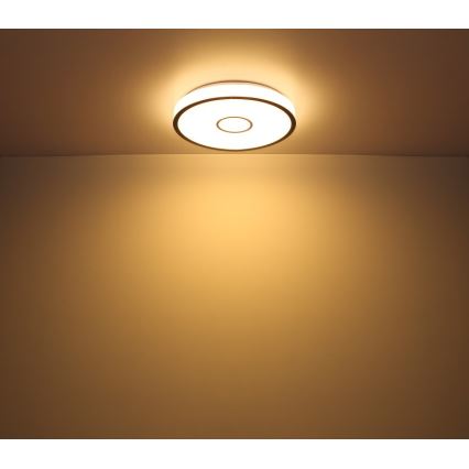 Globo - LED RGB Dimbar badrumslampa LED/30W/230V IP44 Wi-Fi Tuya + fjärrkontroll