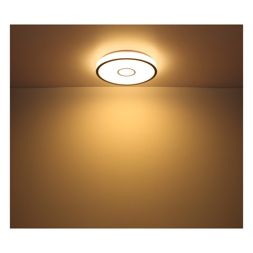 Globo - LED RGB Dimbar badrumslampa LED/30W/230V IP44 Wi-Fi Tuya + fjärrkontroll