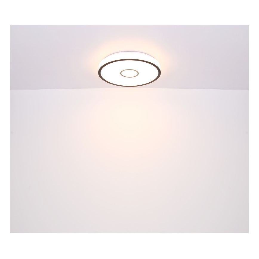 Globo - LED RGB Dimbar badrumslampa LED/30W/230V IP44 Wi-Fi Tuya + fjärrkontroll
