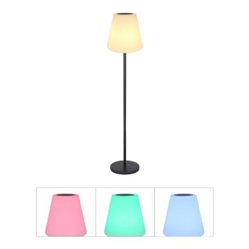 Globo - LED RGB Solcell beröring golvlampa LED/0,1W/3V IP44 + fjärrkontroll