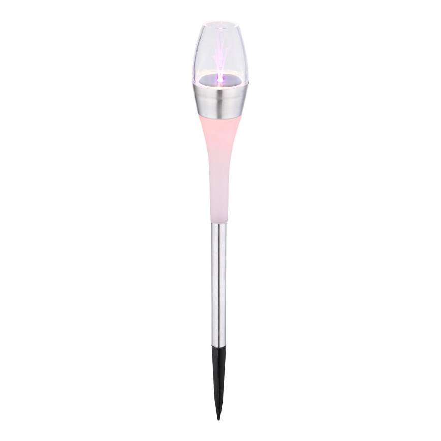 Globo - LED RGB solcellsbelysning 2xLED/0,06W/3V IP44