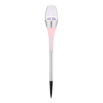 Globo - LED RGB Solcellslampa 2xLED/0,06W/3V IP44 400 mAh