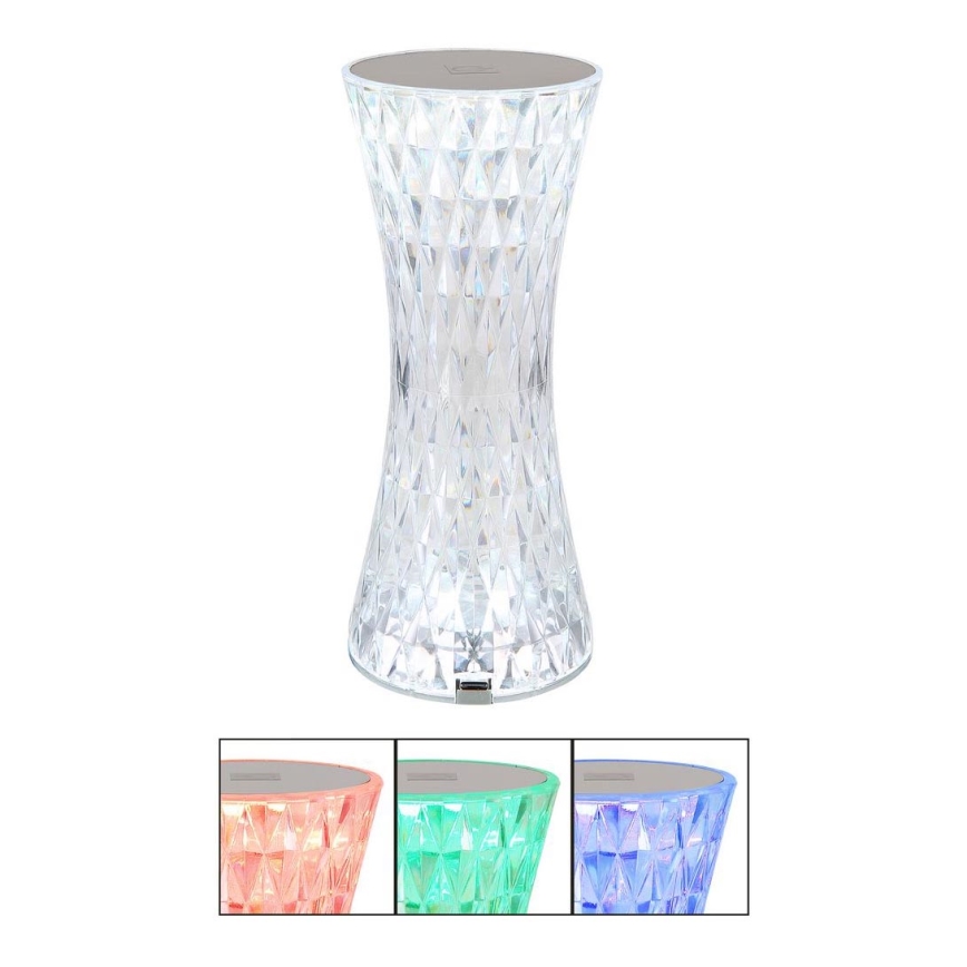 Globo - LED RGB Touchbordslampa LED/1W/5V 800 mAh