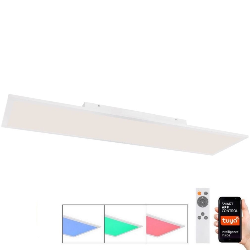 Globo - LED RGBW Dimbar taklampa LED/44W/230V Wi-Fi Tuya + fjärrkontroll