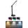 Globo - LED RGBW Dimbar touch bordslampa LED/5W/230V + LED/2W 2700K/4000K/6500K svart