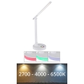Globo - LED RGBW Dimbar touch bordslampa LED/5W/230V + LED/2W 2700K/4000K/6500K vit