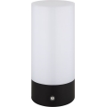 Globo - LED RGBW Ljusreglerad beröring utomhus bordslampa LED/1,8W/5V 1500 mAh svart