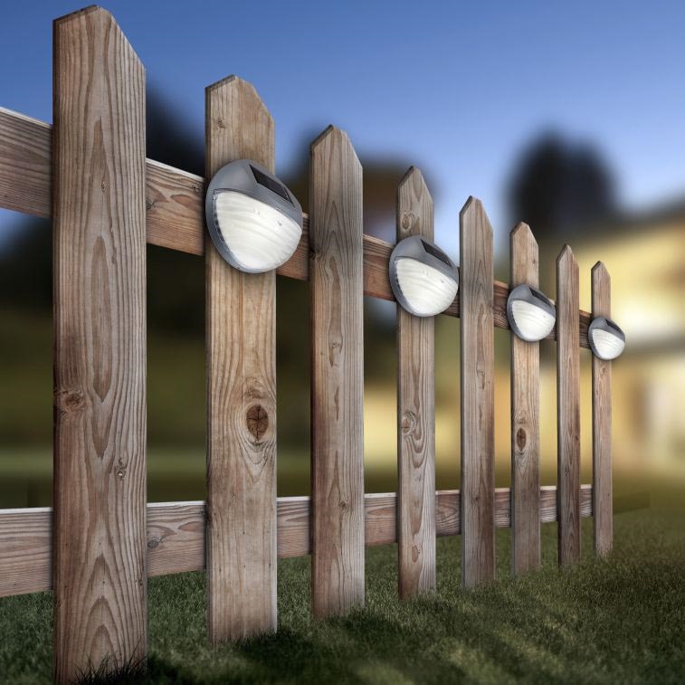 Globo - LED solcell väggbelysning 2xLED/0,06W/1,2V IP44 200 mAh