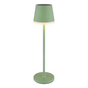 Globo - LED Solcellsbelysning LED/0,06W/3V 3000K IP44 grön