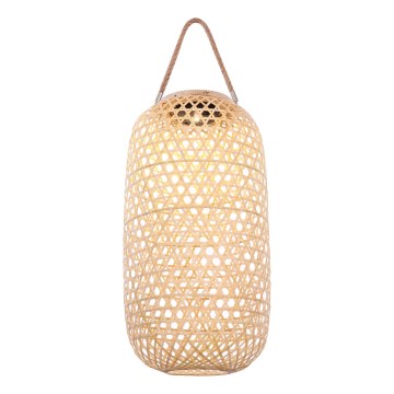 Globo - LED Solcellsbelysning LED/0,06W/3V bambu IP44