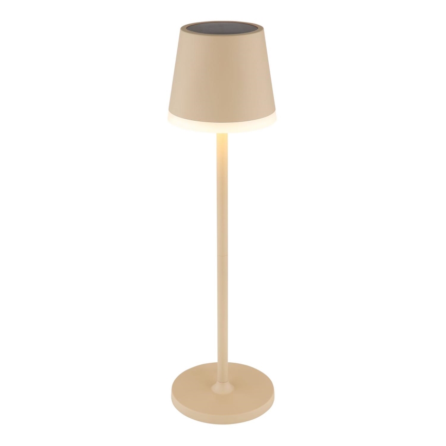 Globo - LED Solcellsbelysning LED/0,6W/3V 3000K IP44 1200 mAh beige