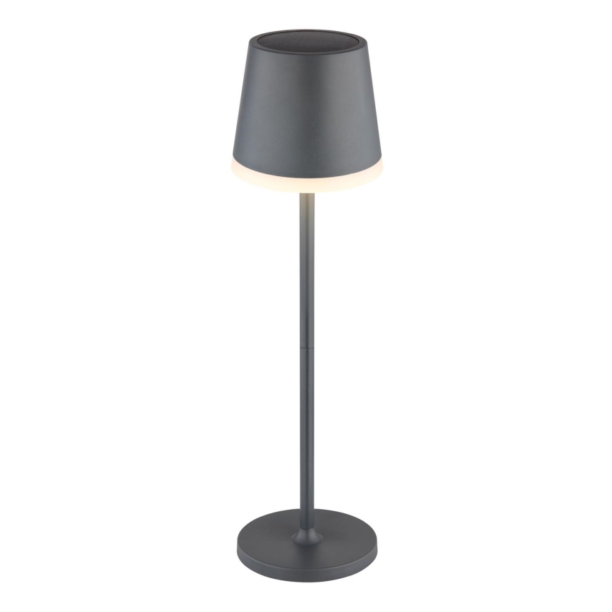 Globo - LED solcellsbelysning LED/0,6W/3V 3000K IP44 antracit