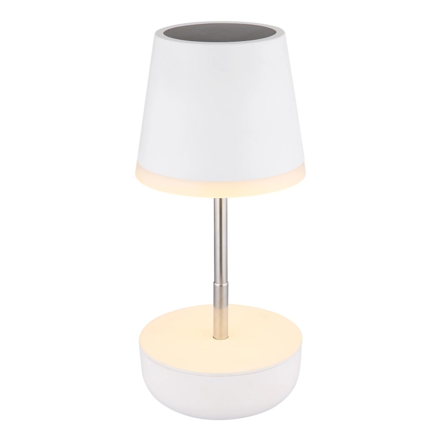 Globo - LED solcellslampa 10xLED/0,06W/3V IP44 800 mAh vit