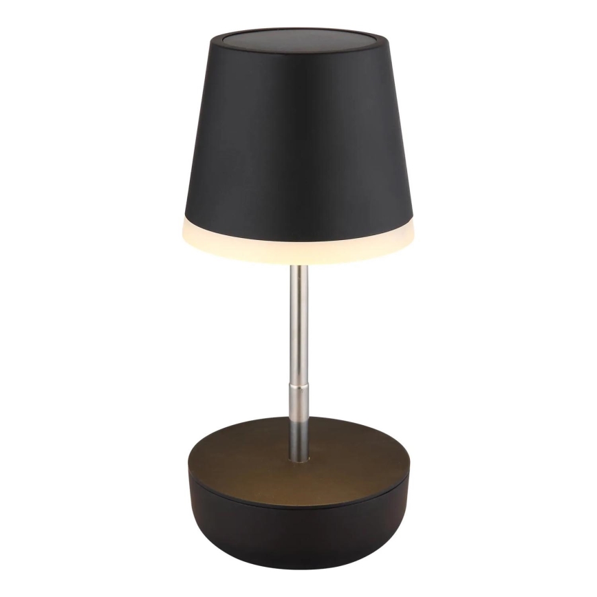 Globo - LED solcellslampa 10xLED/0,06W/3V IP44 svart