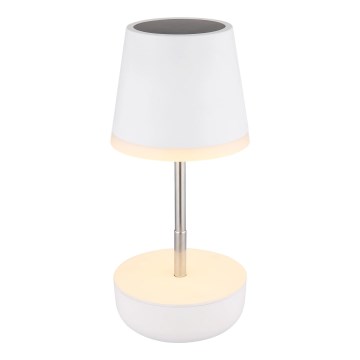 Globo - LED solcellslampa 10xLED/0,06W/3V IP44 vit