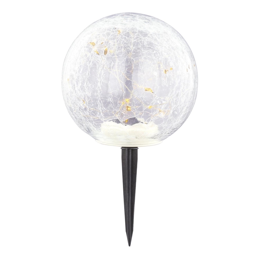 Globo - LED solcellslampa 15xLED/0,06W/3,2V diameter 15 cm IP44