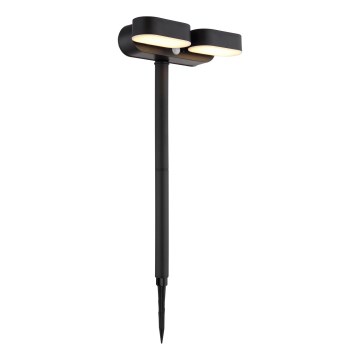 Globo - LED solcellslampa med sensor LED/7,2W/3V IP44