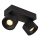 Globo - LED spotlight 2xLED/6W/230V svart