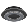 Globo - LED taklampa 12W/230V 3000/4000/6500K Ø20 cm antracit